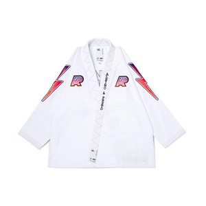 Uniforme de Artes Marciales para Adultos, Cinturón Blanco, BJJ Gi Unisex, Poliéster/Algodón 380g, Secado Rápido, Corte Holgado, Resistente - Product Image 1