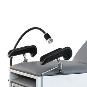 เก้าอี้ตรวจทางสูตินรีเวชวิทยาแบบพกพา MN-JCC010โต๊ะตรวจทางนรีเวชแบบมีที่เหยียบเท้าเก้าอี้ตรวจทางสูตินรีเวชวิทยาเตียงโลหะ - Product Image 2