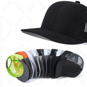 หมวกเบสบอลผ้าฝ้ายเปล่าสีพื้น 5 ชิ้น สำหรับผู้ใหญ่ หมวกแก๊ปตาข่ายแบบ Trucker พร้อมโลโก้สั่งทำได้ ลดราคาพิเศษ - Product Image 3