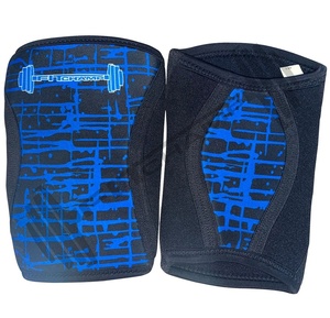 Genouillère de compression en néoprène 7 mm pour musculation, powerlifting et entraînement, unisexe, personnalisable. - Product Image 2