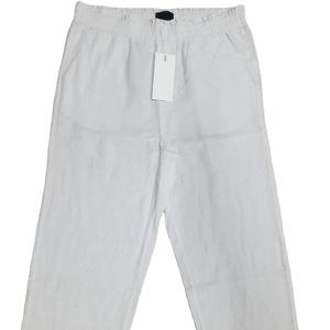 Pantalones formales Palazzo para mujer, cómodos, transpirables, ecológicos, de verano, de colores, planos, con etiqueta personalizada, al por mayor, a bajo precio, para mujer - Product Image 1