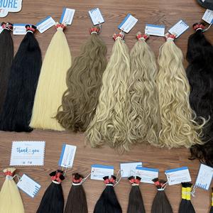 Extensions de cheveux humains 100% vierges Remy, couleur Piano Mix, style de luxe, en vrac, de Thanh an Hair - Product Image 2
