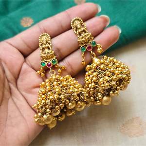Shiva Sakthi Long Bridal Necklace Set-Fashion Jewelry - Product Image 4