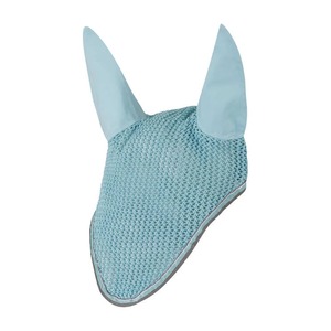 High Quality Horse Ear Bonnet Mesh <b>Fly</b> Veil Polycotton Face Protection Equestrian Saddle Pad OEM Factory Supply - Product Image 4