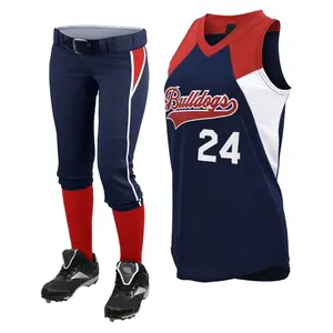 Manufacturer Wholesale High School Sublimation Baseball &Softball Uniform Youth Baseball Jerseys custom rhinestone jersey