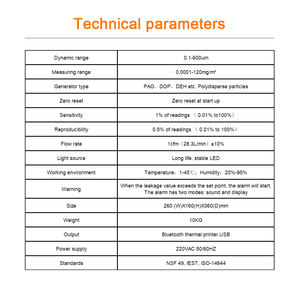 Laboratuvar için kullanarak WIT-2II Aerosol fotometre - Product Image 4