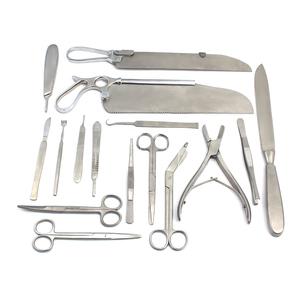 Juego de Instrumentos Veterinarios, Kit de Herramientas de Cirugía General de Acero Inoxidable para Cuidado Diario de Animales, Equipo Profesional Reutilizable - Product Image 3