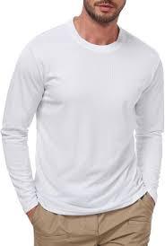 Camiseta de moda de poliéster para uso diario, camiseta deportiva de manga larga con cuello redondo para hombre - Product Image 3