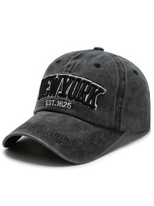 Landice Denim Baseball <b>Cap</b> Embroidered Logo Adjustable Unisex Casual <b>Hat</b> Six Panel Adult Four Seasons - Product Image 6