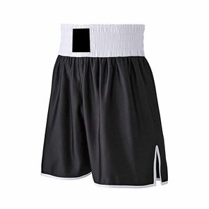 Pantalones Cortos de Boxeo Lisos de Alta Calidad, Diseño de Color Personalizado, Casuales, Transpirables, de Secado Rápido, Cintura Elástica, Pantalones Cortos de Boxeo para Hombre - Product Image 6