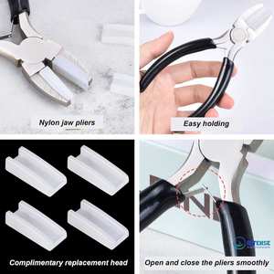 Herramientas Quirúrgicas de Acero Inoxidable, Alicates para Joyería, Herramientas para Abalorios, Enhebrado, Moldeado de Alambre y Otras Manualidades - Product Image 4