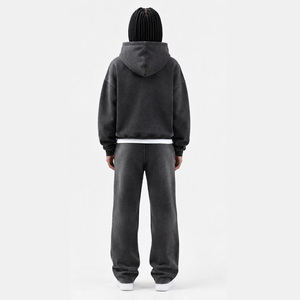 Conjunto Deportivo Personalizado para Mujer, Estilo Sunfade, Sudadera Holgada y Pantalones Jogger, Ropa Deportiva Casual a la Moda - Product Image 2
