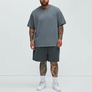 T-shirt unisexe surdimensionné en coton 100% de haute qualité 220 GSM, imprimé et brodé sur mesure, coupe courte pour homme, tricoté - Product Image 5