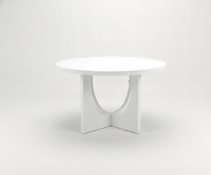 Juego de Mesa de Centro y Comedor Moderno con Materiales de Madera de Caucho y Roble, Duradero y Fácil de Limpiar, 1 Año de Garantía, Diseño Compacto - Product Image 2