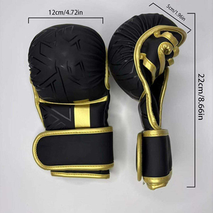 Gants de boxe personnalisés OEM pour entraînement sur sac de frappe lourd avec paume renforcée et coutures durables et résistantes - Product Image 3