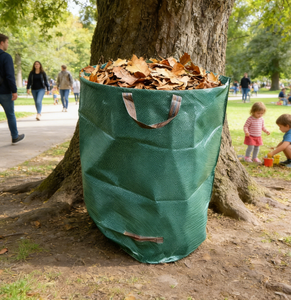 ถุงผ้า PP ทออย่างหนา ทนทาน กันน้ำ กันรังสียูวี สำหรับทำ<span class=keywords><strong>ปุ๋ย</strong></span>หมัก ขยะอินทรีย์ และใบไม้ในสวน - Product Image 1