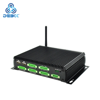 DEBIX imx8m Plus Mini caja integrada Sin ventilador Industrial Mini Pc WiFi inspección industrial Mini caja integrada PC con ranura PCIe