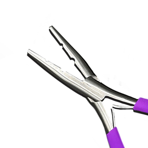 Herramienta profesional para extensiones de cabello con microanillos, nanoanillos y extensiones adhesivas, con pinzas resistentes y duraderas. - Product Image 4