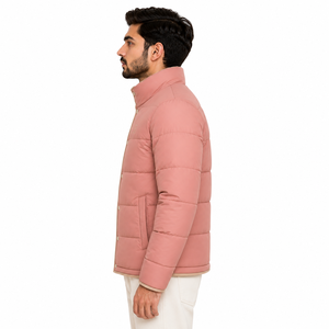 Chaquetas Acolchadas Ligeras para Hombre, Chaqueta Casual de Invierno para Exteriores, Abrigo Acolchado de Moda para Exteriores, Venta al Por Mayor OEM - Product Image 3