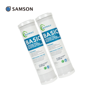 Cartouches de filtre purificateur d'eau en bloc de carbone de 5 microns, charbon actif de coque de noix de coco, les plus populaires de 2026 - Product Image 1
