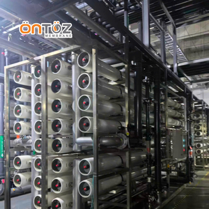 Système d'osmose inverse ONTOZ 1000L en gros, système de filtration d'eau pure avec pompe PLC et filtres en acier inoxydable et carbone pour restaurant - Product Image 5