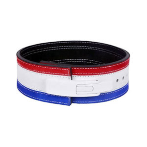 Cinturón de Levantamiento de Pesas Ajustable, Cinturón de Cuero PU para Gimnasio y Fitness, Soporte Lumbar Unisex, Cinturón de Entrenamiento de Fuerza - Product Image 3
