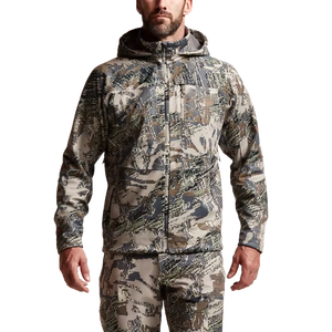 Chaqueta de Caza para Hombre, de Lona y Softshell, 100% Acrílico, Transpirable, Antibacteriana, Manga Larga, Capucha Plegable, Resistente al Viento - Product Image 6
