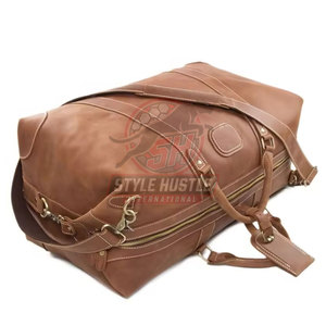 Bolsa de Viaje de Cuero Hecha en Pakistán, con Logotipo Personalizado, Ligera, en Oferta - Product Image 3