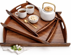 Plateau de service en bois multifonctionnel - Product Image 1