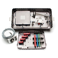 Ensemble complet de rétracteurs tubulaires manuels en acier inoxydable de haute qualité, réutilisables, pour interventions orthopédiques minimalement invasives de la colonne vertébrale en clinique, certifié CE