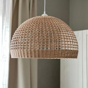 Haute Qualité Rotin Bambou Jute Abat-Jour Pendentif Lumière Écologique Traditionnel pour La Maison Salon Décoration - Product Image 4