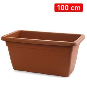 MACETA DE PLÁSTICO DE 100 CM, Macetas Elegantes y Duraderas para Uso en Interiores/Exteriores - Product Image 3