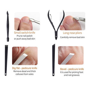 Top Selling Manicure <b>Pedicure</b> <b>Set</b> High Quality Custom Made Stainless Steel Lightweight Manicure Kit With Customized Packaging - Product Image 3
