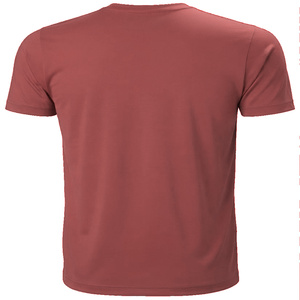 Camiseta de Manga Corta de Algodón Lisa Informal para Mujer, Cómoda para Uso Diario, Cuello Básico, Color Sólido, Ecológica, de Secado Rápido - Product Image 2