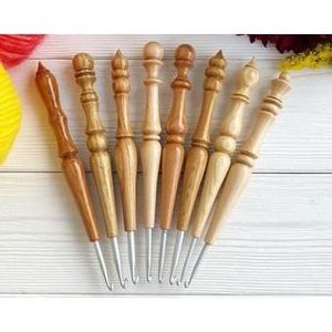 Lightweight Resin and Wooden <b>Crochet</b> <b>Hook</b> for Daily Crafting Use - Product Image 6
