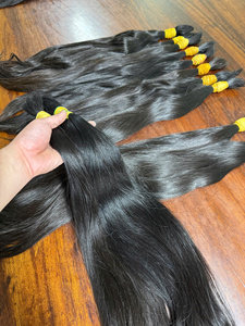 Bear Hair Offers Best Wholesale Prices Pure Vietnamese Virgin Human Hair Natural Straight <b>Bleached</b> Hair Extensions Machine - Product Image 4