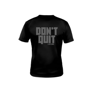 T-shirt noir à manches courtes pour homme, coupe classique, col rond, motif imprimé, tenue décontractée - Product Image 1