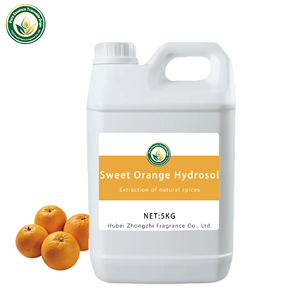 Hydrolat d'Orange Douce Bio (Citrus Sinensis) 100% Distillé à la Vapeur, Agrumes Frais pour Éclaircissement de la Peau du Visage, Vente en Gros - Product Image 1