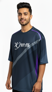 Camiseta Holgada de Estilo Casual Urbano para Hombre, Sublimada, para Uso Diario - Product Image 4