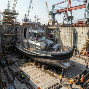 UBI 315, Remolcador de Acero Personalizado de 31.5m, 12.5 Nudos, Embarcación de Pesca, Embarcación de Trabajo - Product Image 2