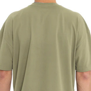 Men's Heavyweight Premium <b>T</b> <b>Shirt</b> <b>Thick</b> Cotton Fabric Short Sleeve Crew Neck Casual Apparel for Wholesale and Custom Orders - Product Image 4
