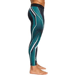 OEM Wholesale <b>Men</b> <b>Compression</b> Pants Breathable Athletic <b>Leggings</b> Gym Fitness Running Workout Training High Stretch Sports Tights - Product Image 2