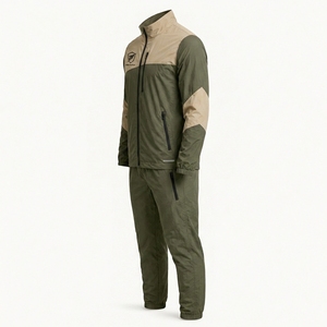 Ensemble de survêtement coupe-vent pour homme High Street, écologique, léger, anti-transpiration, avec cordon de serrage et poches latérales - Product Image 6