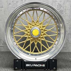Jantes en alliage forgées 3 pièces style Bku RS 5x108 pour Ferrari F355 F512 F40 F50 360 Modena 308 348 328 <span class=keywords><strong>456</strong></span> <span class=keywords><strong>GTB</strong></span> 18 19 pouces, design maillé - Product Image 3