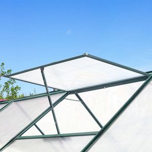 6x8 Hybrid Polycarbonate Green Garden Greenhouse Versatile and Durable Greenhouse for Your Outdoor Space - Product Image 3