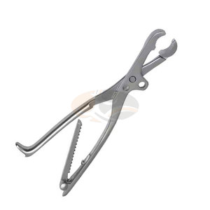 Pince à os en acier inoxydable, instrument chirurgical orthopédique manuel, pince à maintenir les os, instrument de chirurgie vétérinaire réutilisable - Product Image 5