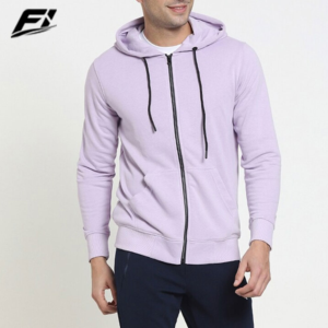Sweat-shirts à capuche zippés pour hommes, 100 % coton molletonné, écologiques, décontractés et thermiques, personnalisables avec logo, vente en gros, fournisseur en vrac – Meilleures ventes - Product Image 4
