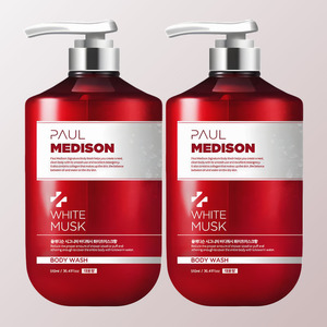 Gel de ducha al por mayor Polmedison, tamaño grande, gel de baño perfumado en lugar de perfume, aroma a almizcle blanco, 510 ml - Product Image 1