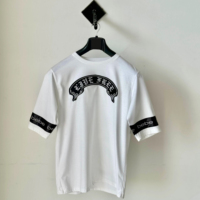 T-shirts amples en molleton français polyester/coton, imprimés sur mesure avec motifs anime, style streetwear pour hommes, respirants et unis, pour l'été
