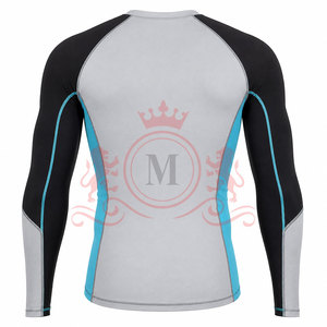 Modern <b>Compression</b> Sports <b>Shirt</b> With Soft Stretch Material Rash Guard <b>For</b> <b>Men</b> And Women Rash Guard - Product Image 2